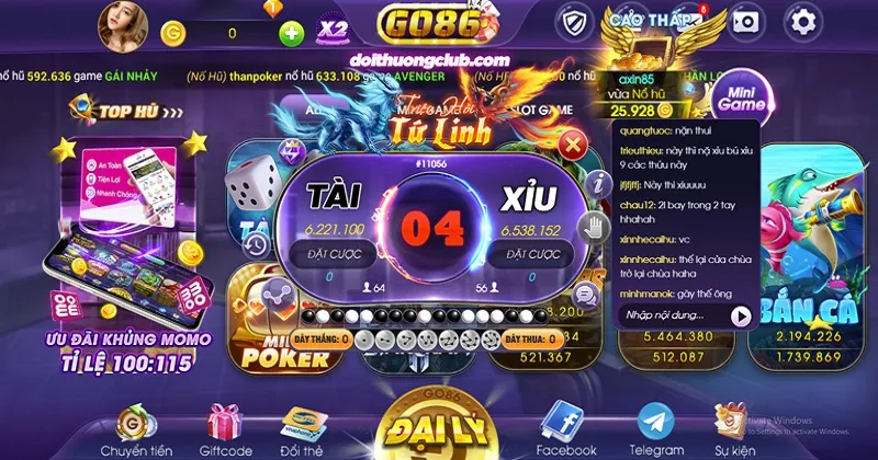 Khám phá sản phẩm cược nổi bật tại Go86